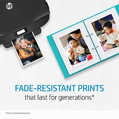 FADE-RESISTANT PRINTS  
that last for generations*  

*See hp.com/go/printpermanence.