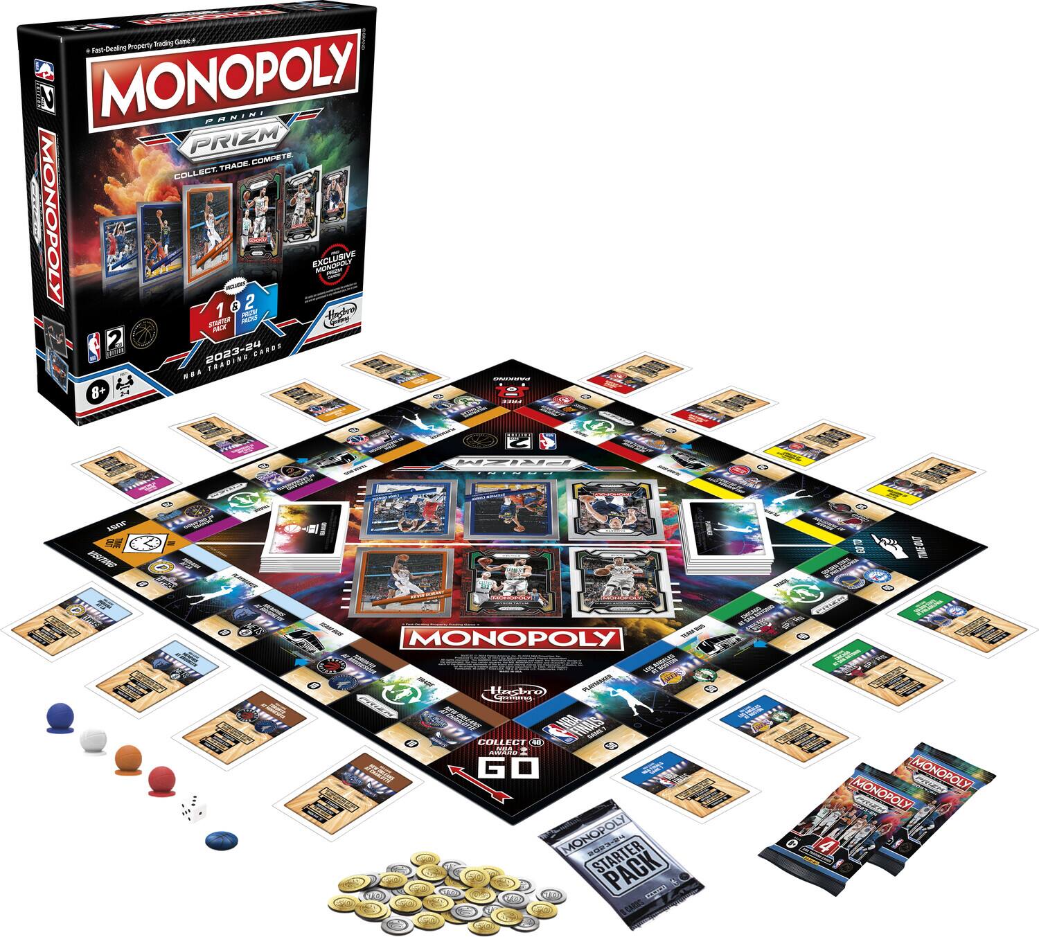 Hasbro - Gaming - Monopoly Prizm: NBA 2nd Edition Board Game - GAMES (MISC) - Multicolor