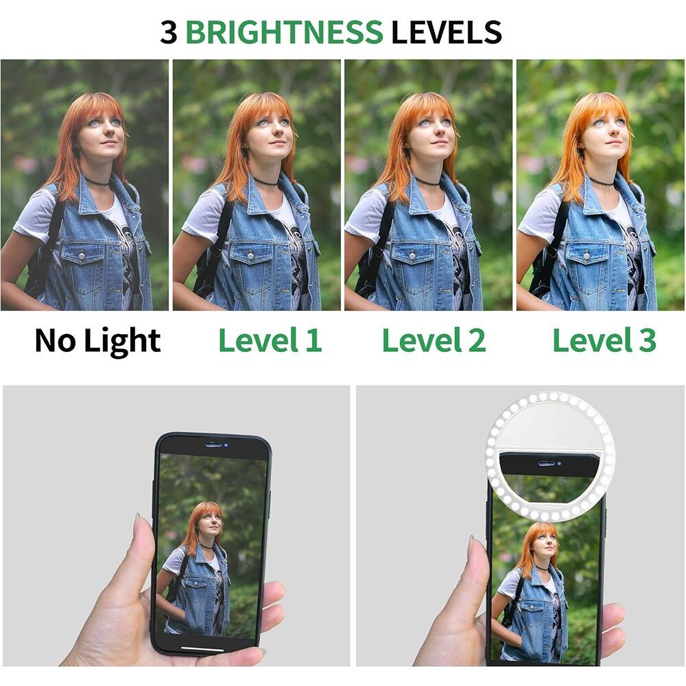 3 BRIGHTNESS LEVELS

No Light

Level 1

Level 2

Level 3