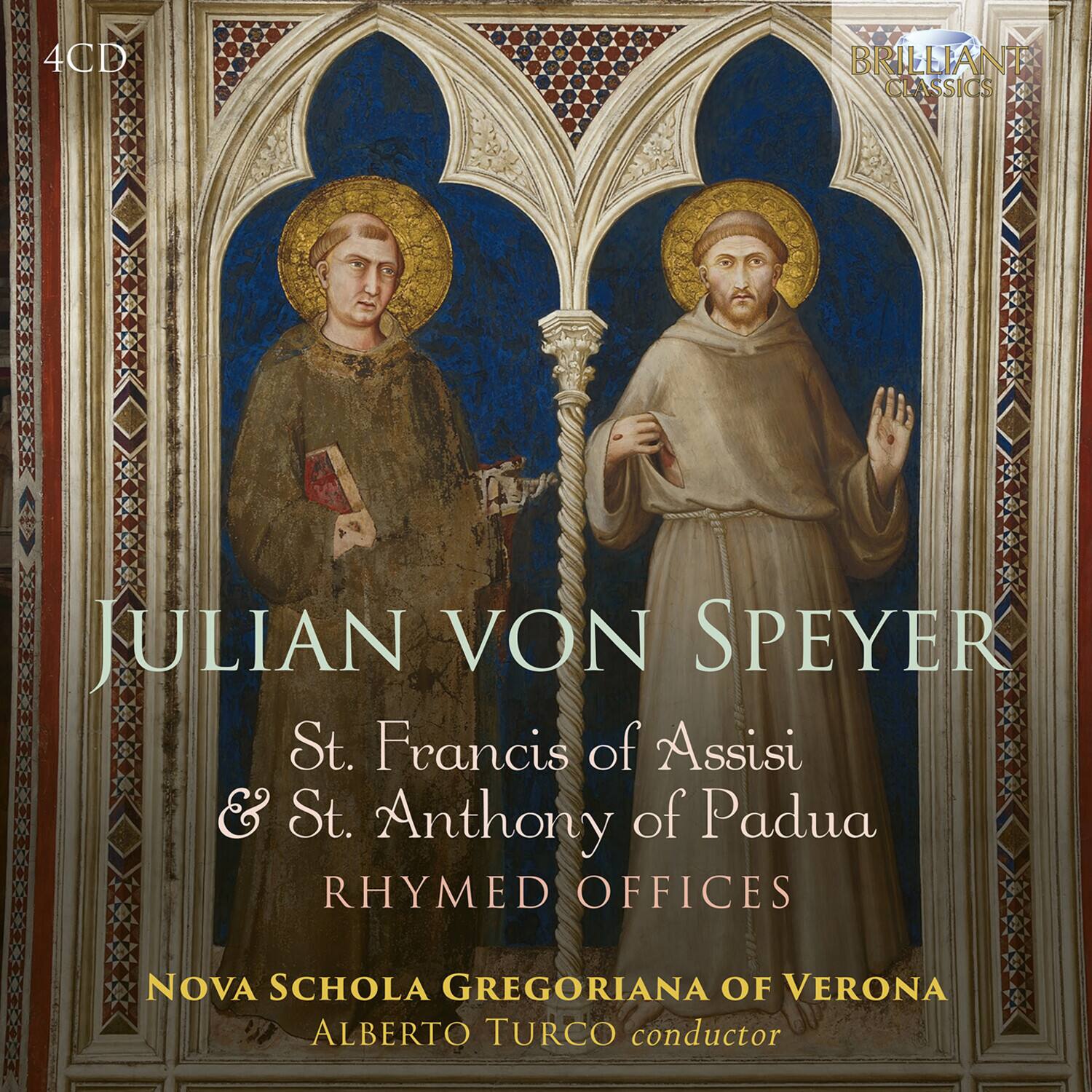 Gennaro Becchimanzi - Von Speyer - St. Francis of Assisi & St. Anthony of Padua, Rhymed Offices   - COMPACT DISCS [CD] price history on PriceWatchPro