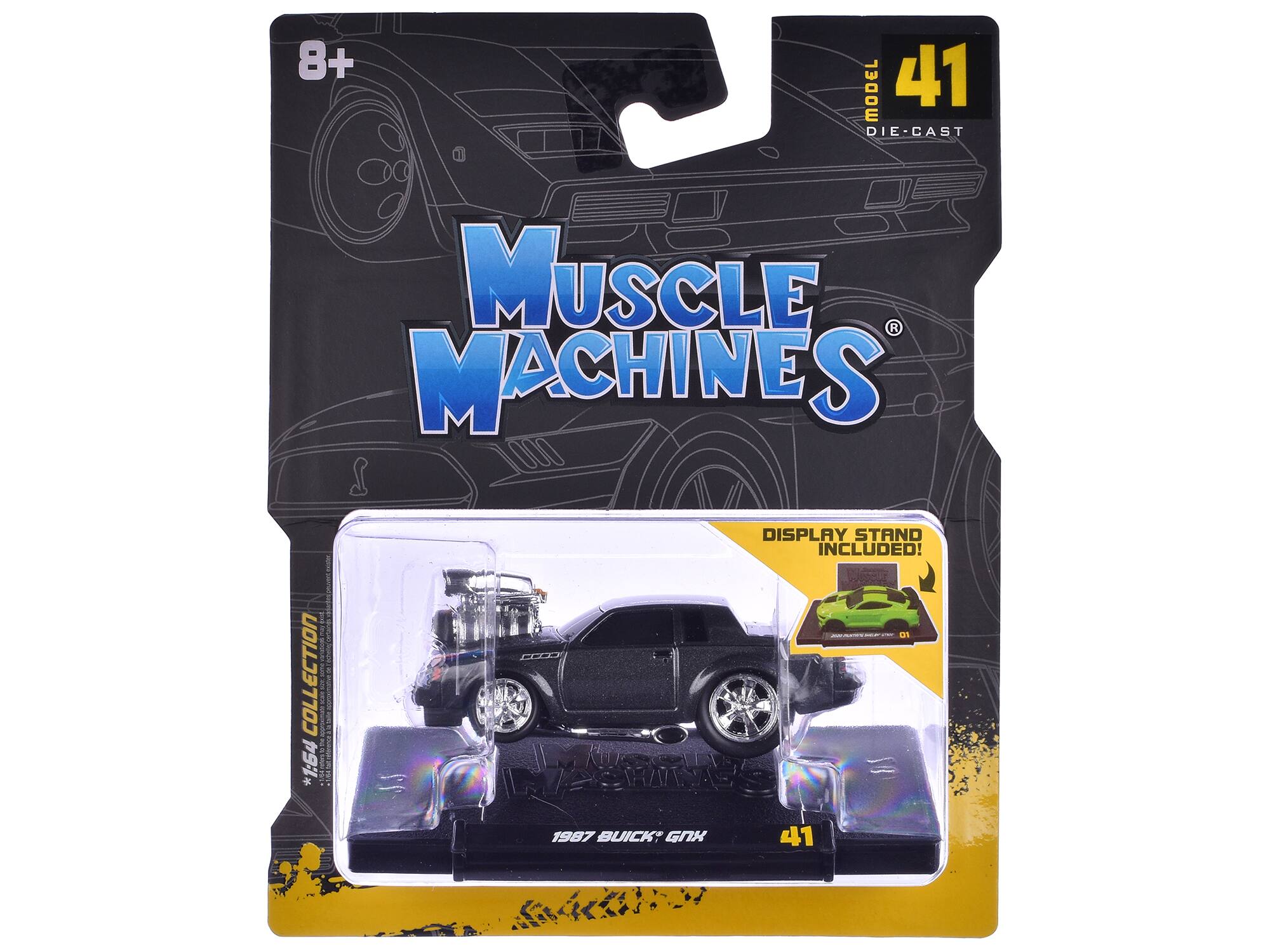 1987 Buick GNX Black Metallic 1/64 Diecast Model Car by Muscle Machines price history on PriceWatchPro