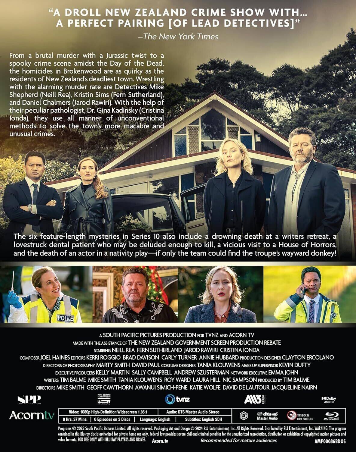 Alt View 1. The Brokenwood Mysteries: Series 10   - BLU-RAY.