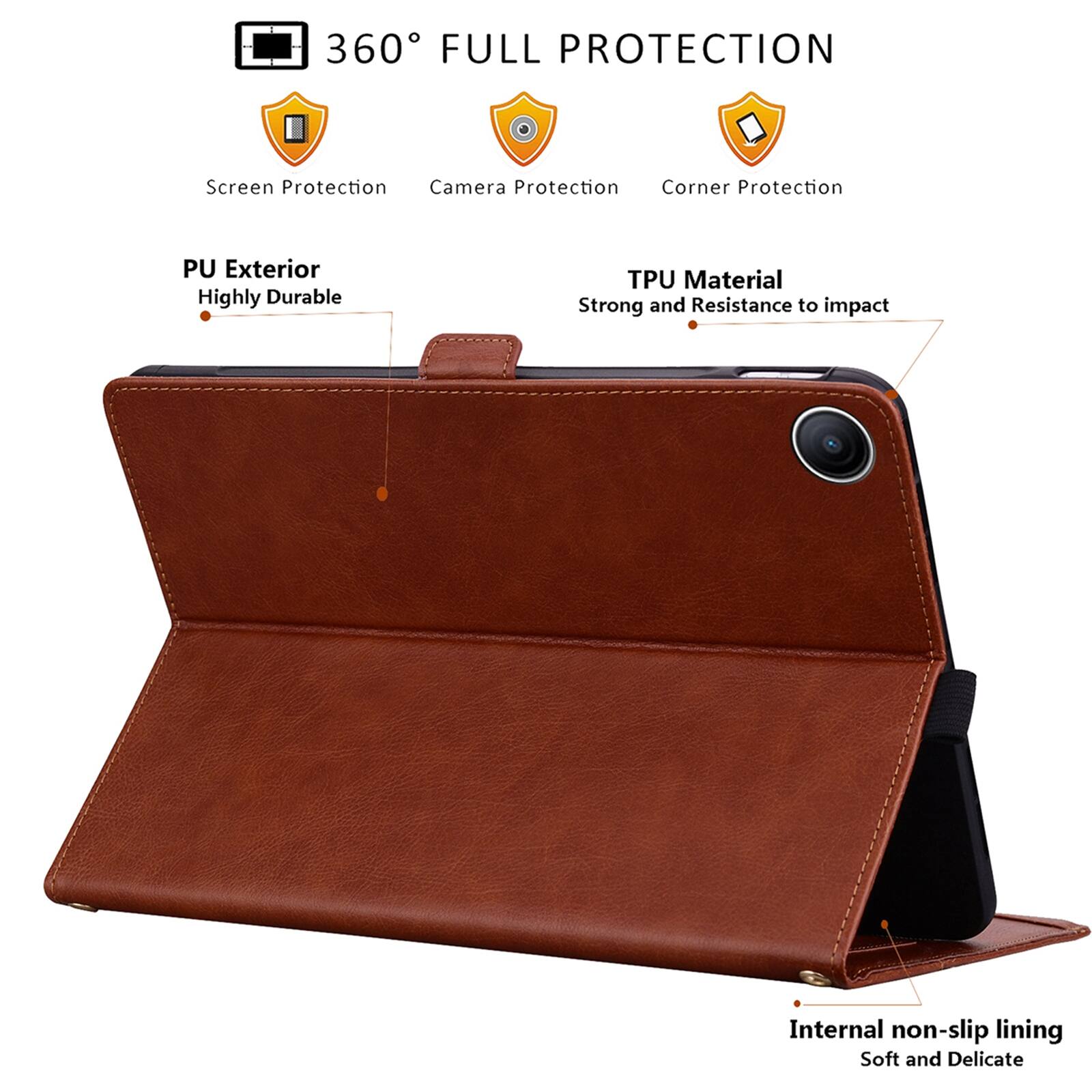 360° FULL PROTECTION

- Screen Protection
- Camera Protection
- Corner Protection

PU Exterior
Highly Durable

TPU Material
Strong and Resistance to impact

Internal non-slip lining
Soft and Delicate