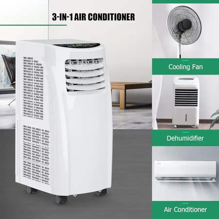 Costway Portable Air Conditioner Cools up to 230 5500 BTU