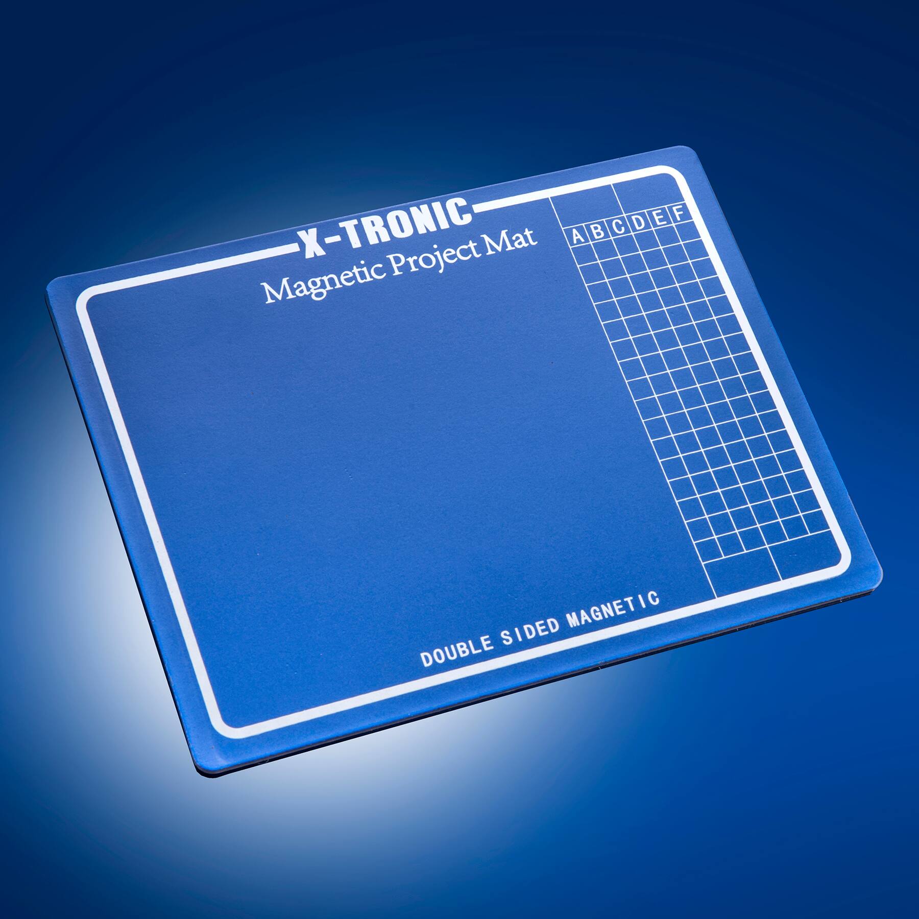 X-TRONIC  
Magnetic Project Mat  
ABCDEF  
DOUBLE SIDED MAGNETIC