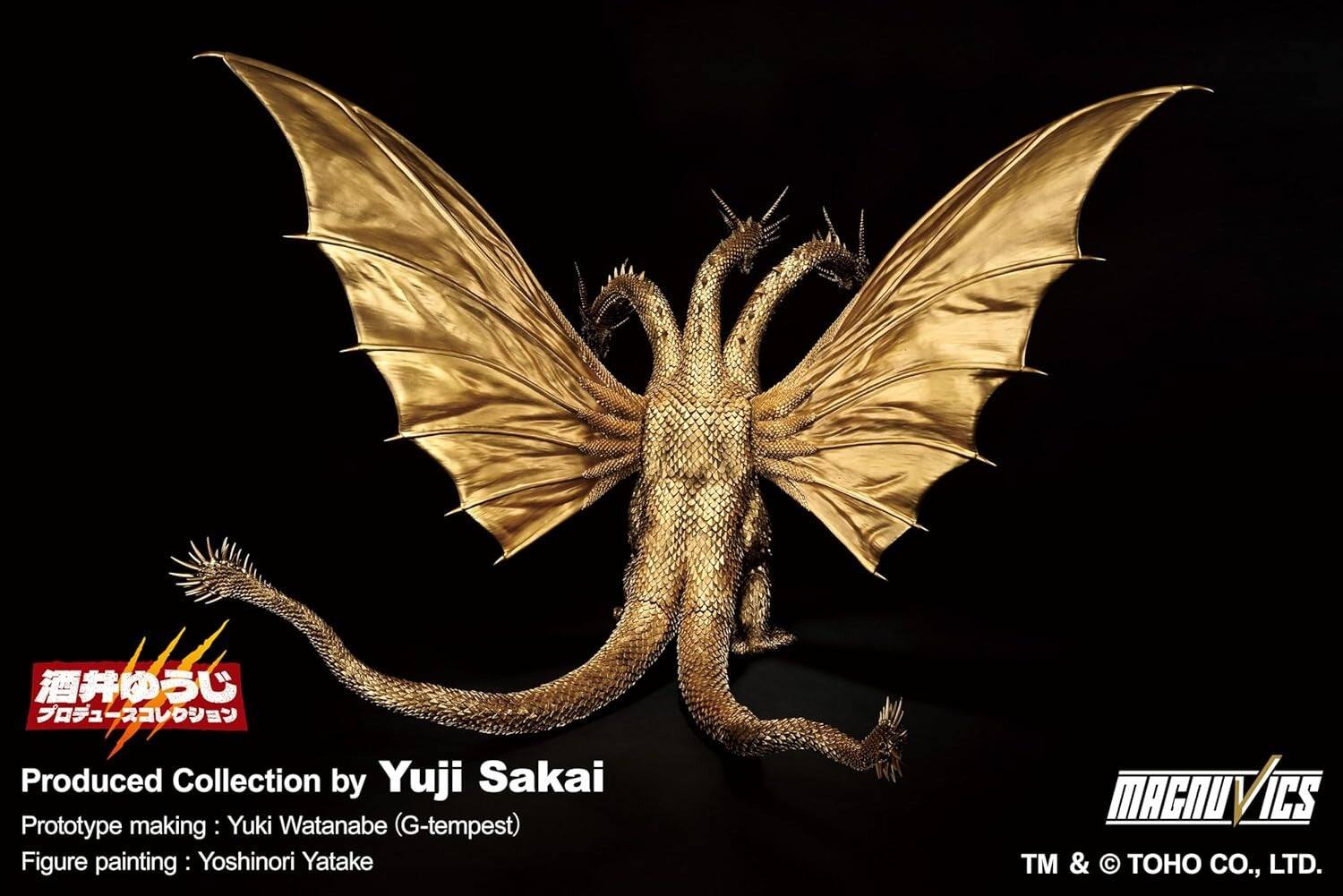Produced Collection by Yuji Sakai  
Prototype making: Yuki Watanabe (G-tempest)  
Figure painting: Yoshinori Yatake  

MAGNUVICS  
TM & © TOHO CO., LTD.