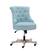 Front. Linon Home Décor - Sheehan Swivel Office Chair - Light Blue.
