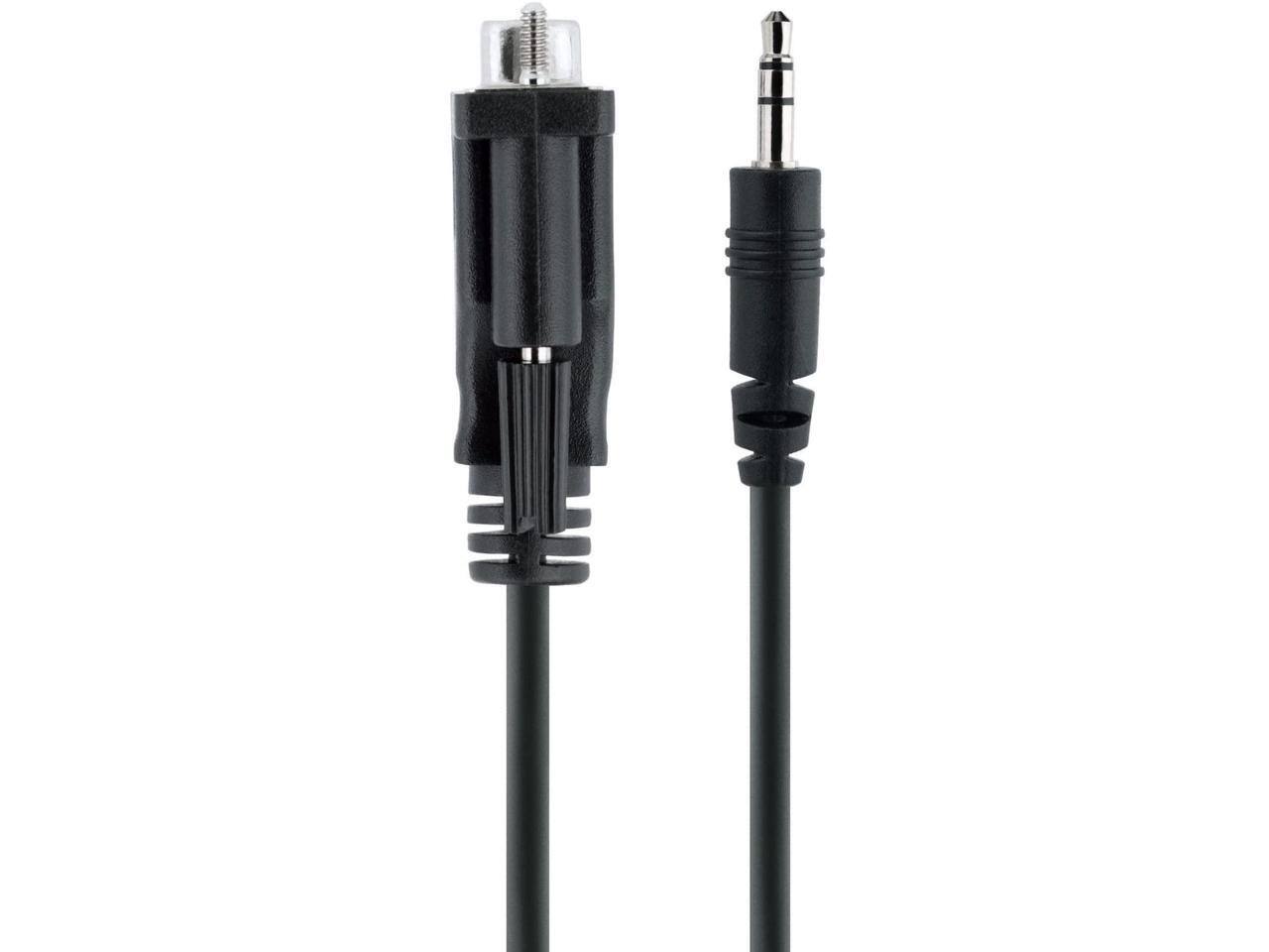 Alt View 1. StarTech.com - StarTech 3ft DB9 to 3.5mm Serial Cable for RS232 Configuration.