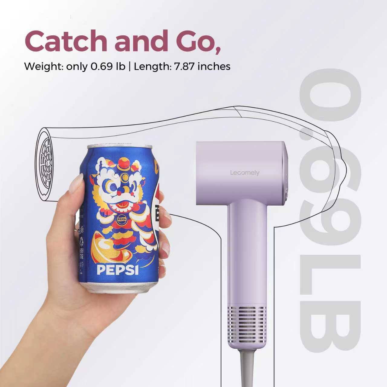 Catch and Go,  
Weight: only 0.69 lb | Length: 7.87 inches