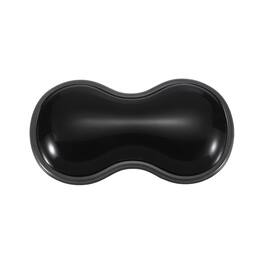 Unique Bargains - Gel Wrist Rest, Ergonomic Silicone Gel Mouse Pad with Cool Touch Cushion for Computer Laptop Home Office (Mouse Pad) - Black