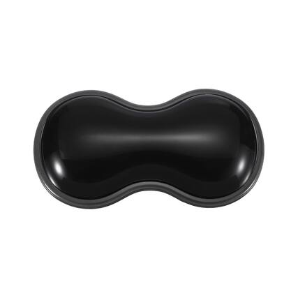 Front. Unique Bargains - Gel Wrist Rest, Ergonomic Silicone Gel Mouse Pad with Cool Touch Cushion for Computer Laptop Home Office (Mouse Pad) - Black.