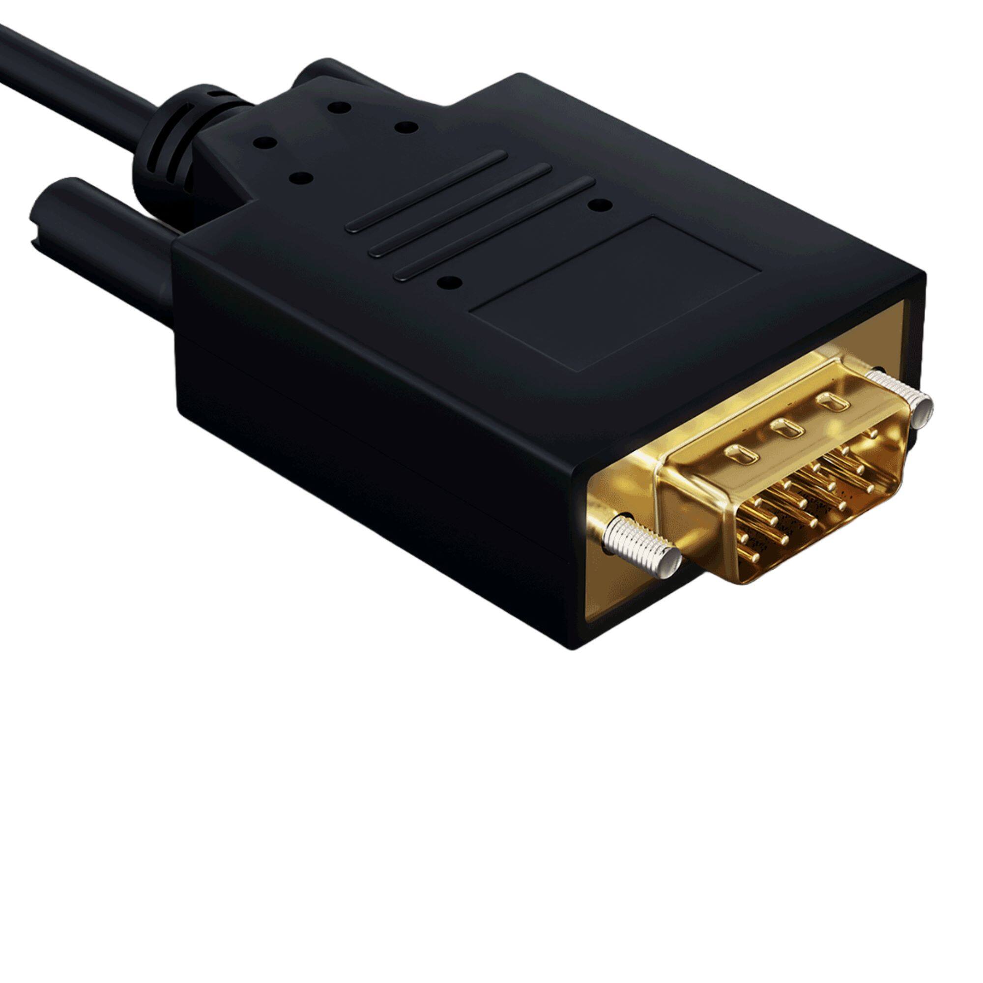 Angle. Sanoxy - DisplayPort Male to VGA Male Adapter Cable - 3ft - Black.