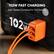 102W FAST CHARGING
High-Speed Charging For Two Devices
102W Output
102W