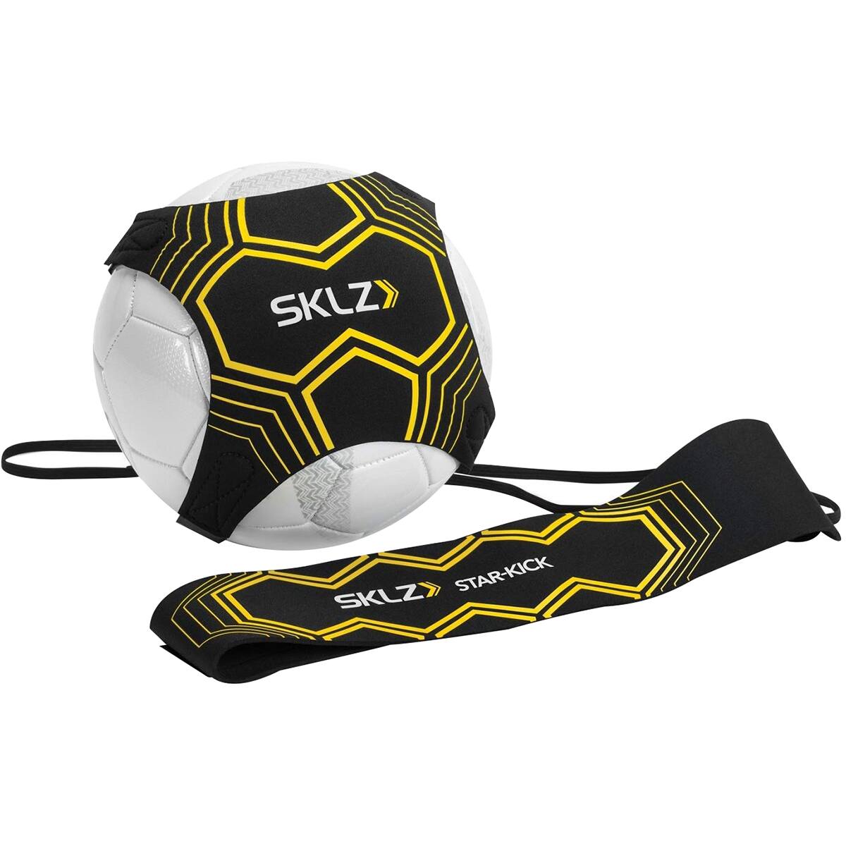 SKLZ - Star-Kick Solo Soccer Trainer - Black/Yellow