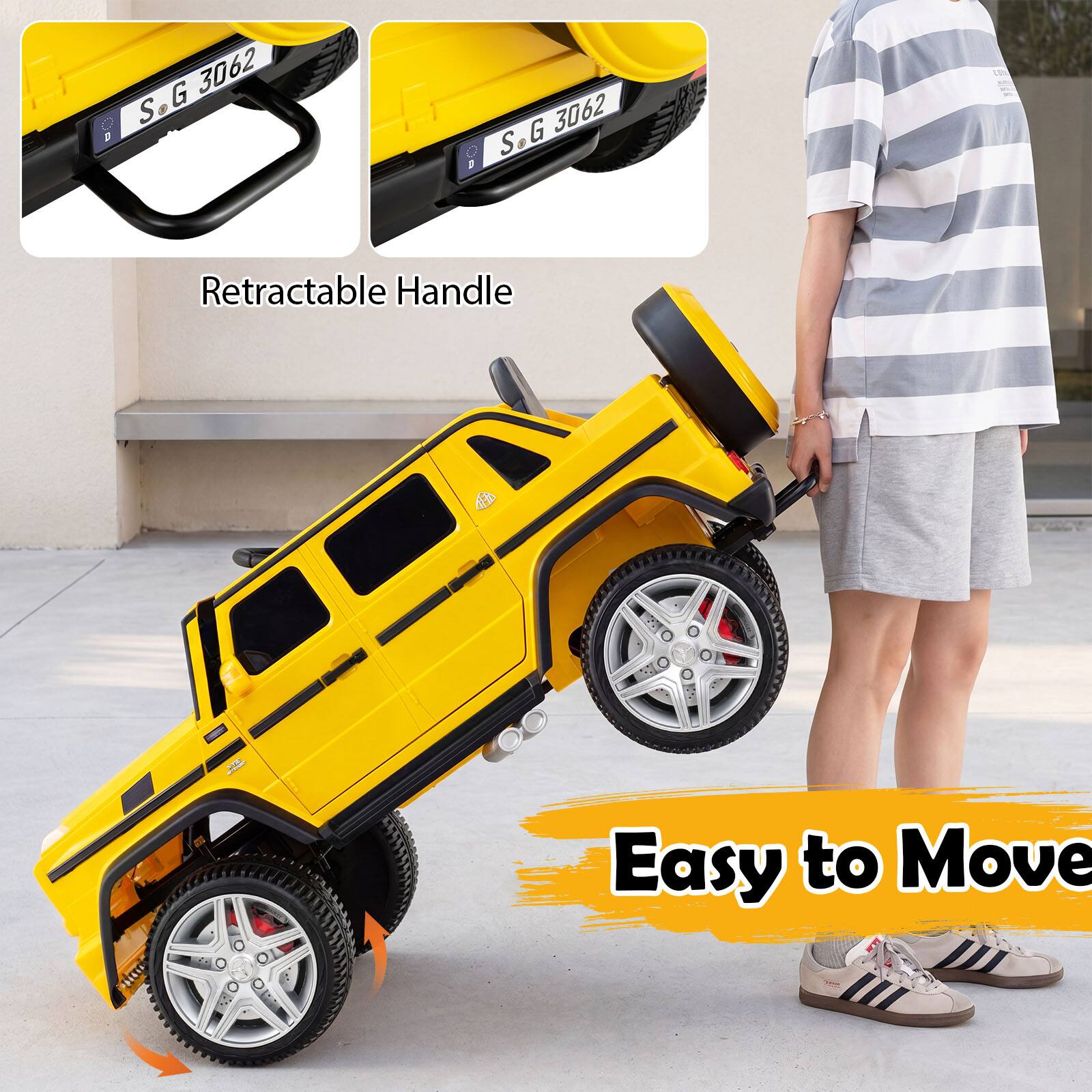 G 3062 S.G 3062 S Retractable Handle d Easy to Move