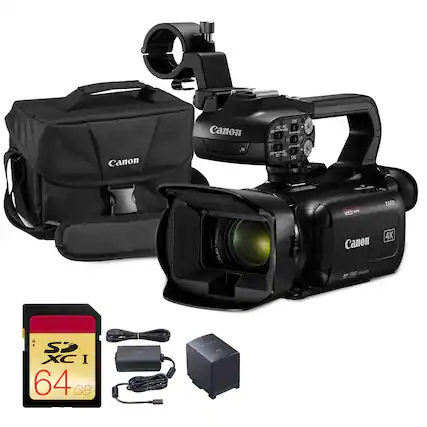 Canon
Canon
MC it' 0 O D MC 0 CH2
AIX WOUL
XA65
OPTICA
4K Canon NOT NO
8 S XC I 64 GB
CAMAN
CABOR