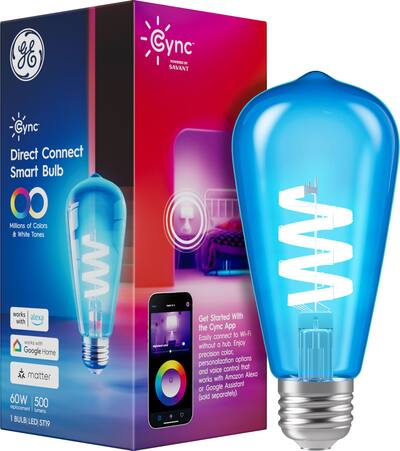 Color Changing Best Smart Bulbs That Work With Alexa GE Cync ST19