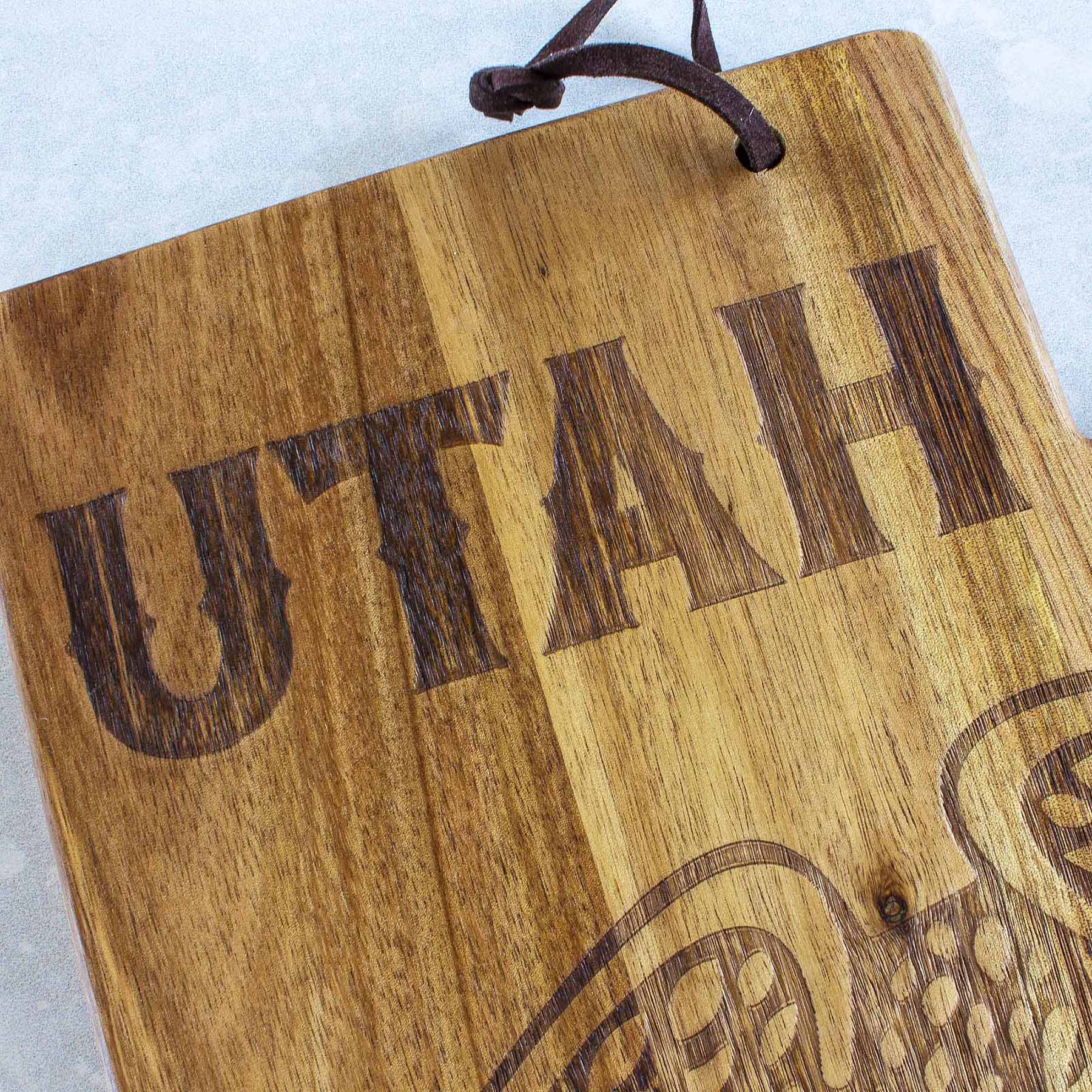 Alt View 1. Rock & Branch - Origins Series Utah Cutting Board.