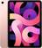 Front. Apple - iPad Air 4 (2020) Wifi Rose gold 64GB - Rose Gold.