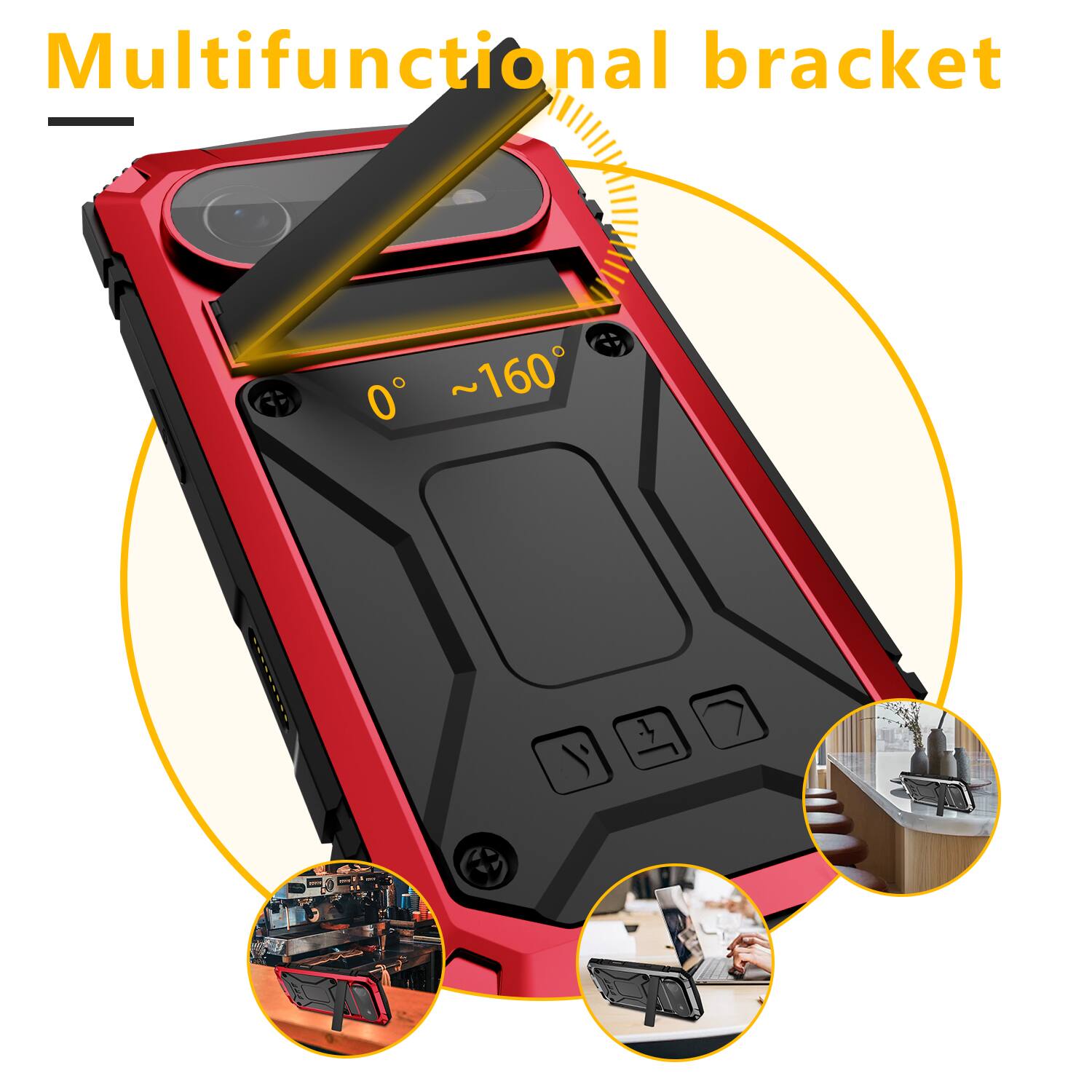 Multifunctional bracket 0° ~160°