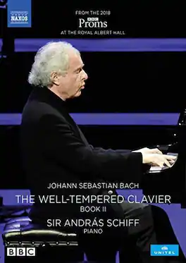 Sir Andras Schiff - Well-Tempered Clavier Book II - DVD