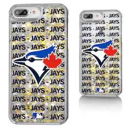 Keyscaper - MLB - Toronto Blue Jays iPhone Text Backdrop Design Case - 16 - Multicolor