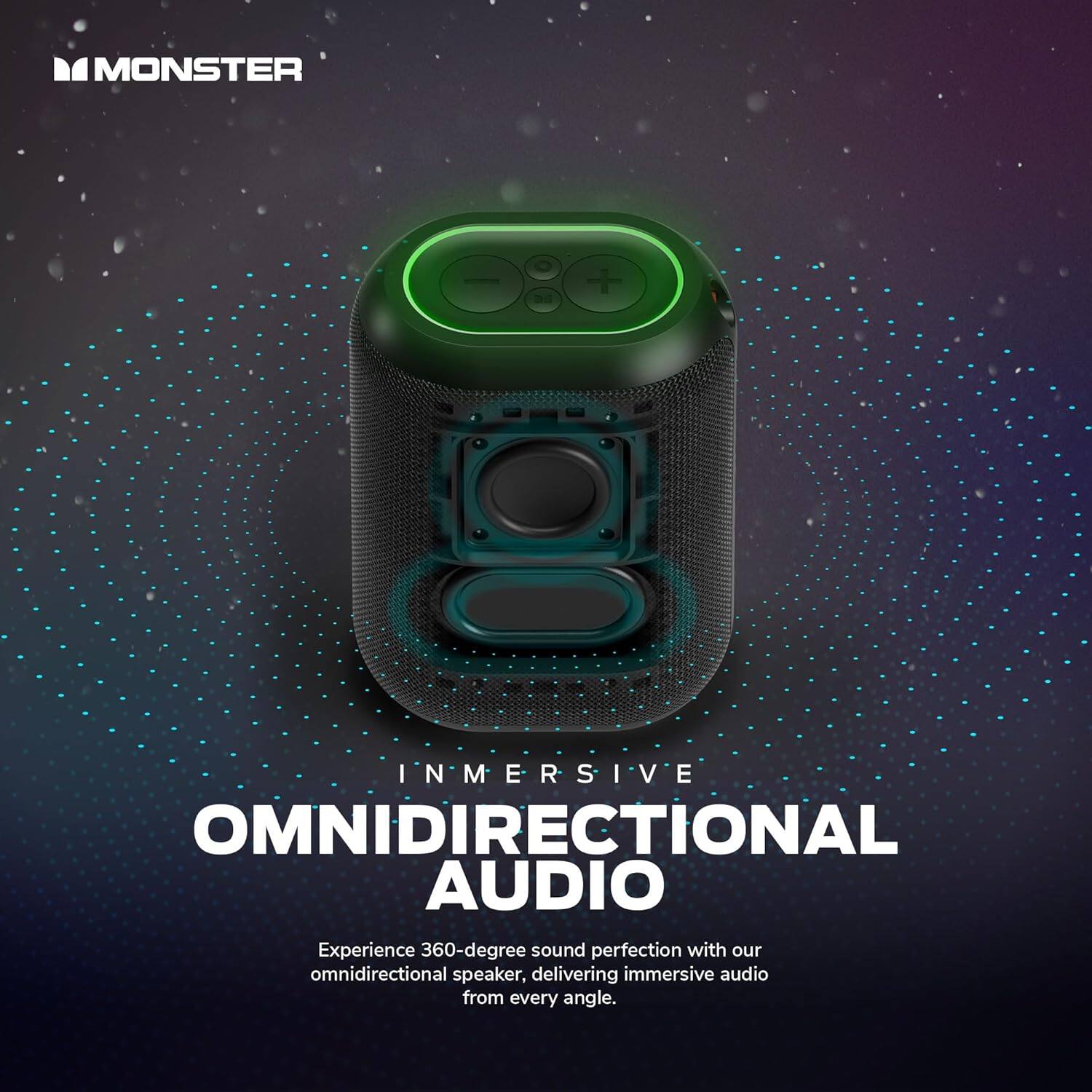 Monster DNA One Wireless Speaker Black SAP50829VRP - Best Buy