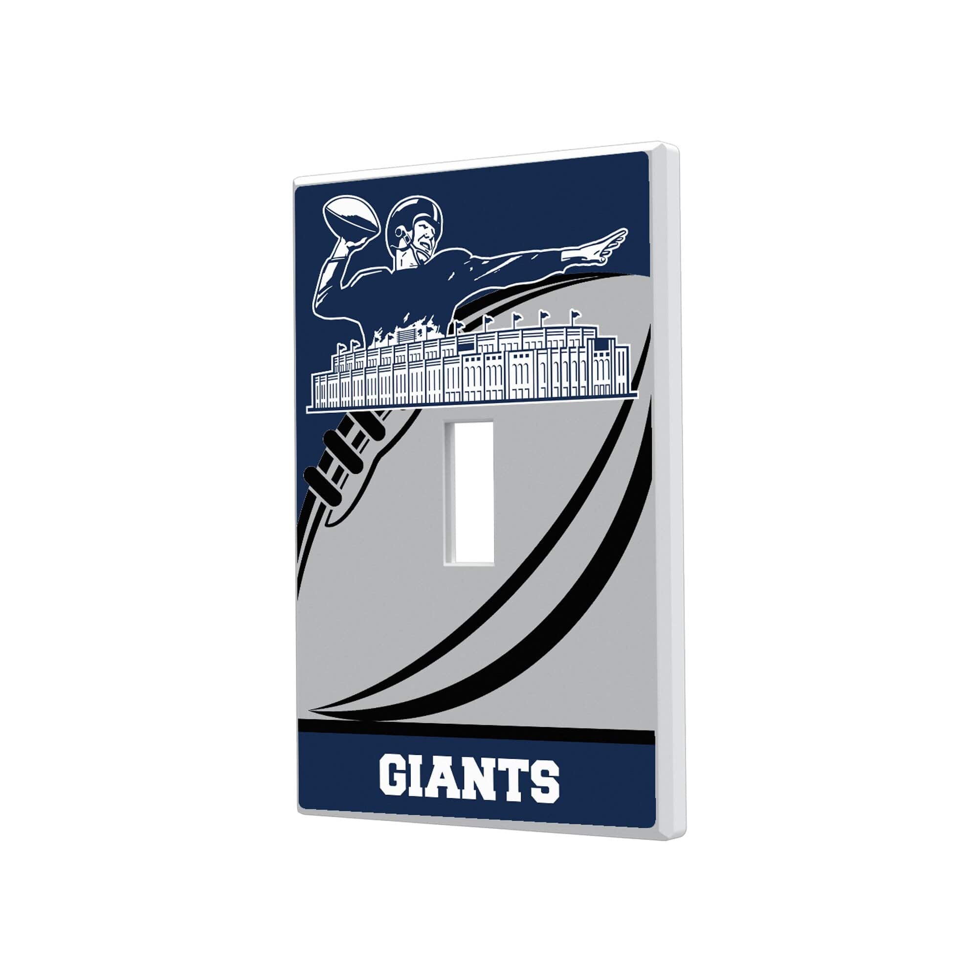 Keyscaper - New York Giants Passtime Design Single Toggle Lightswitch Plate - Multicolor price history on PriceWatchPro