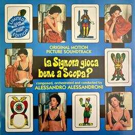 Alessandro Alessandroni - La Signora Gioca Bene A Scopa - Limited 140-Gram Transparent Blue Colored - VINYL LP