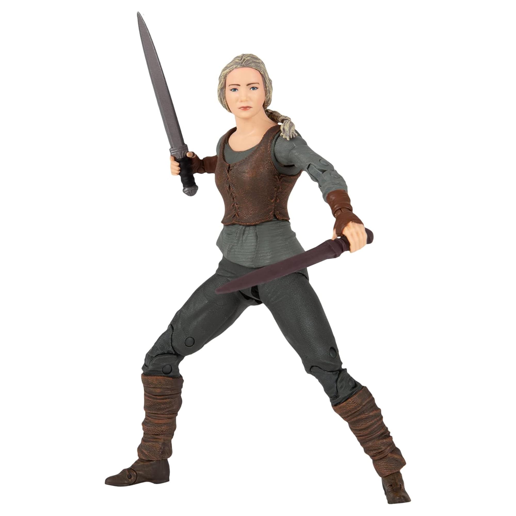 Alt View 10. CroJack Capital - The Witcher Netflix 7-Inch Scale Action Figure | Ciri - Multi-Colored.