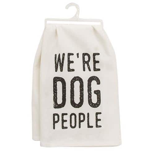 BreeBe - *We're Dog People Dish Towel - Multi