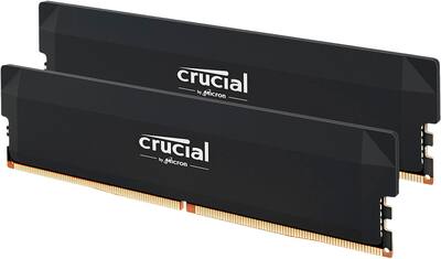 Crucial Pro OC Gaming 64GB (2x32GB) DDR5 6000MHz C40 UDIMM Intel Crucial Pro OC Gaming 64GB (2x32GB) DDR5 6000MHz C40 UDIMM Intel