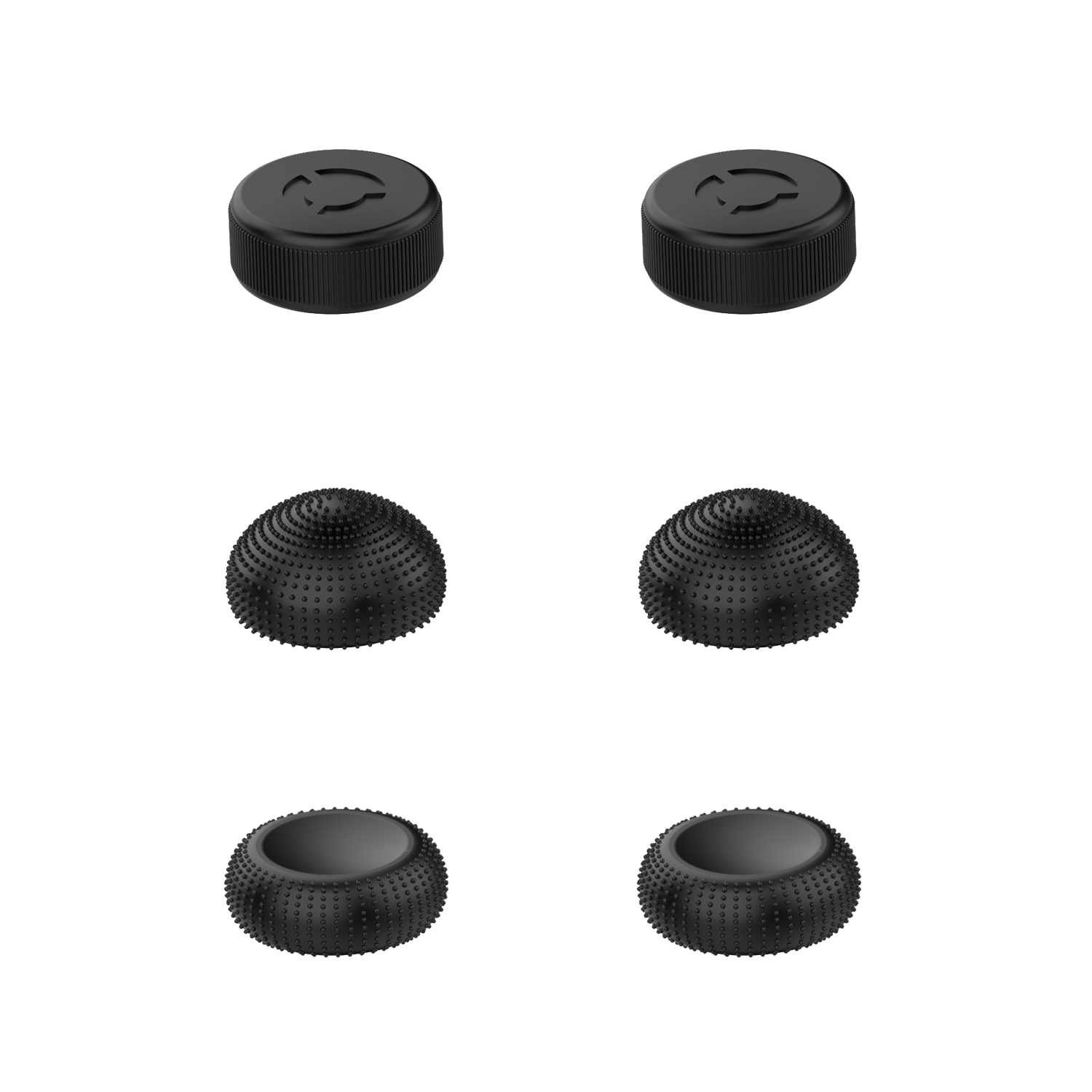 Left. Lenovo - Legion Go Joystick Caps - Eclipse Black.