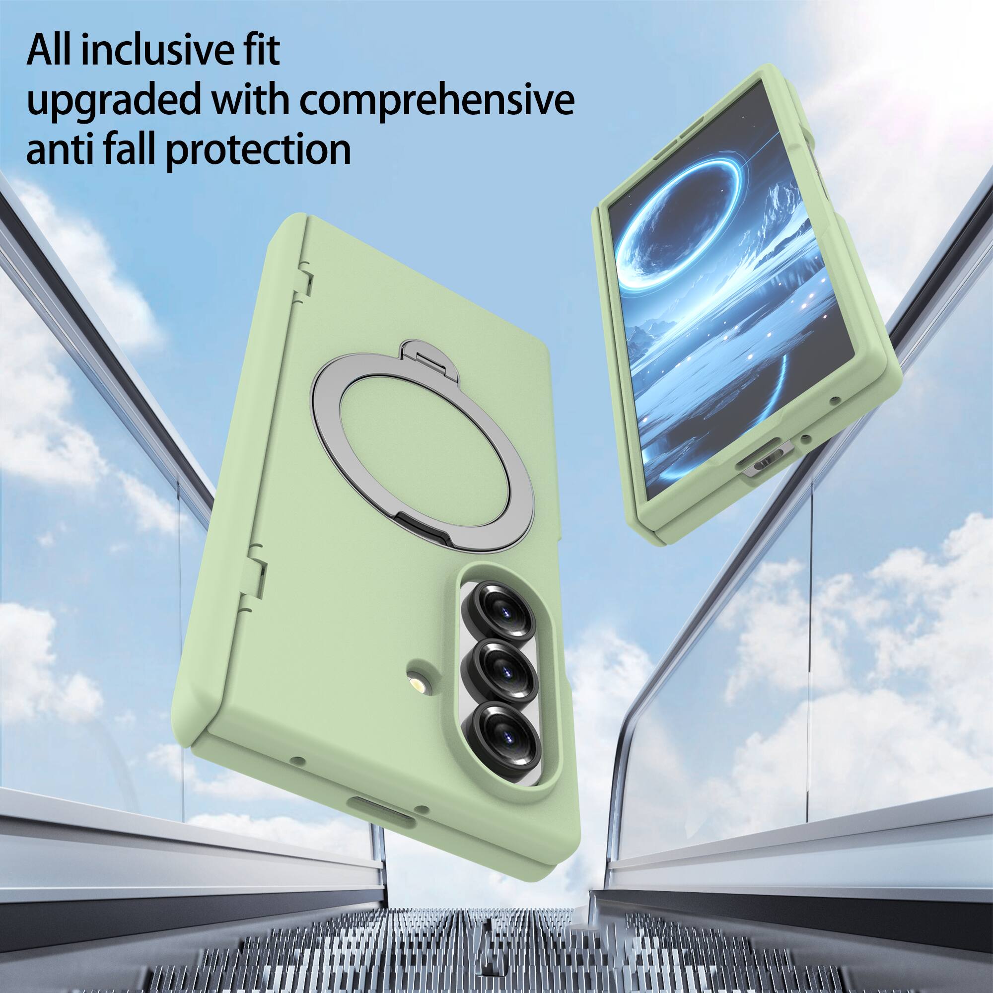 All inclusive fit upgraded with comprehensive anti fall protection