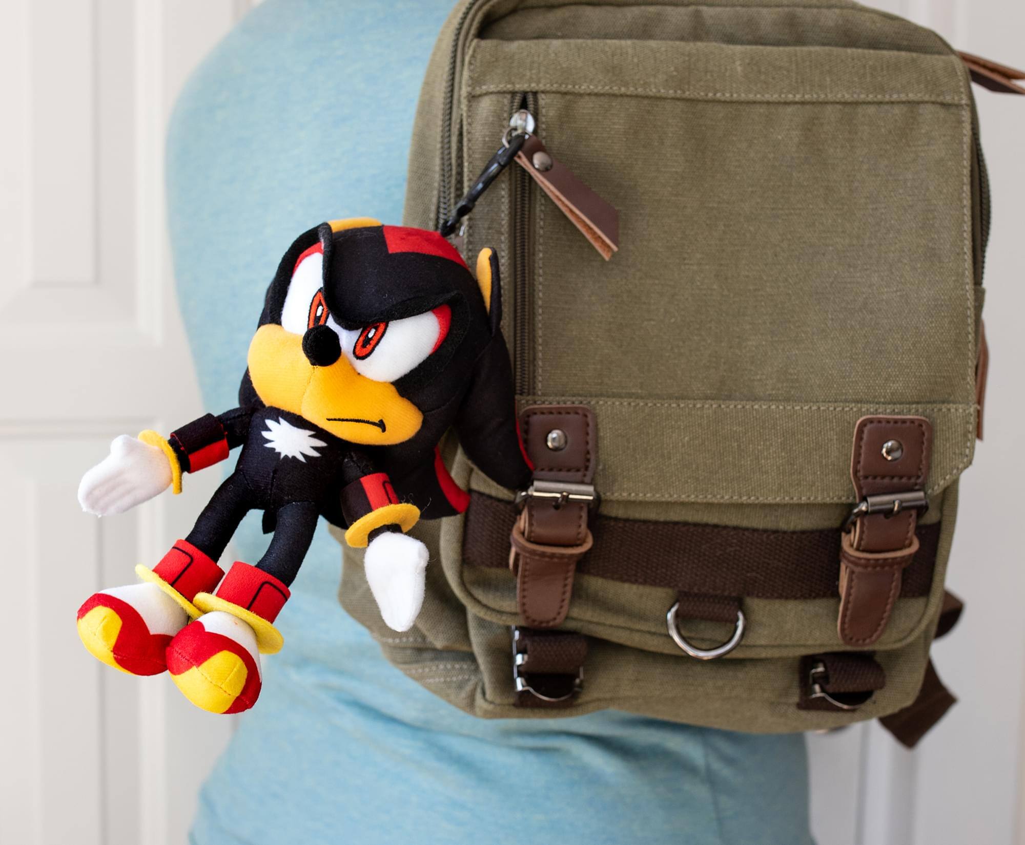 Alt View 4. Accessory Innovations Company - Sonic the Hedgehog 8-Inch Character Plush Toy | Shadow - Black.