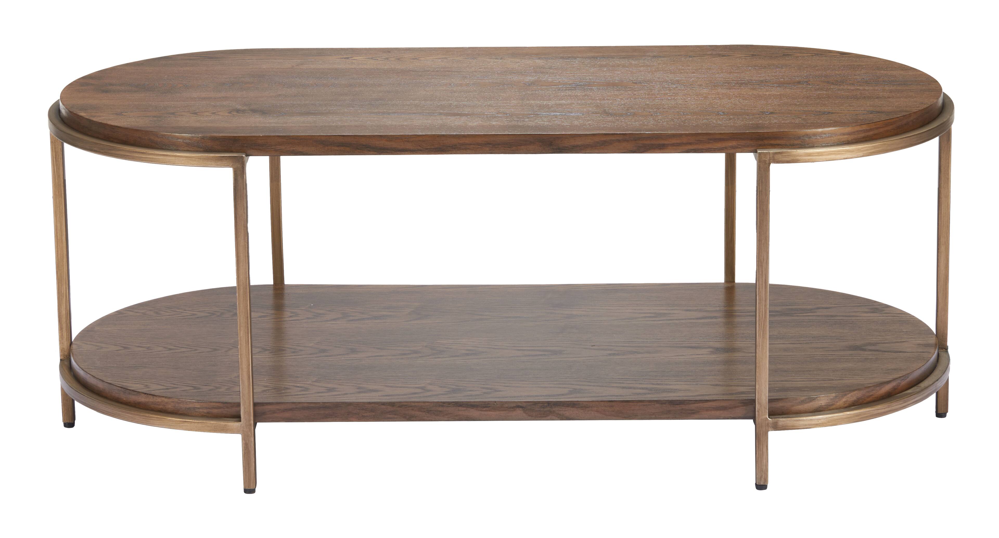 Alt View 1. Hivvago - Niju Coffee Table Brown - Brown.