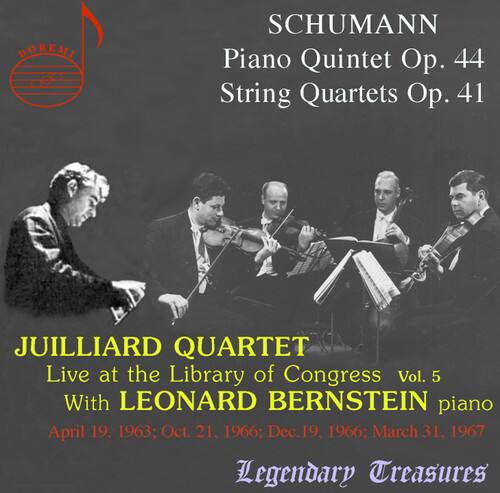 Julliard Quartet Live at the Library of Congress 5 COMPACT DISCS