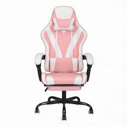 Pink/White 20"D x 19.3"W x 53"H