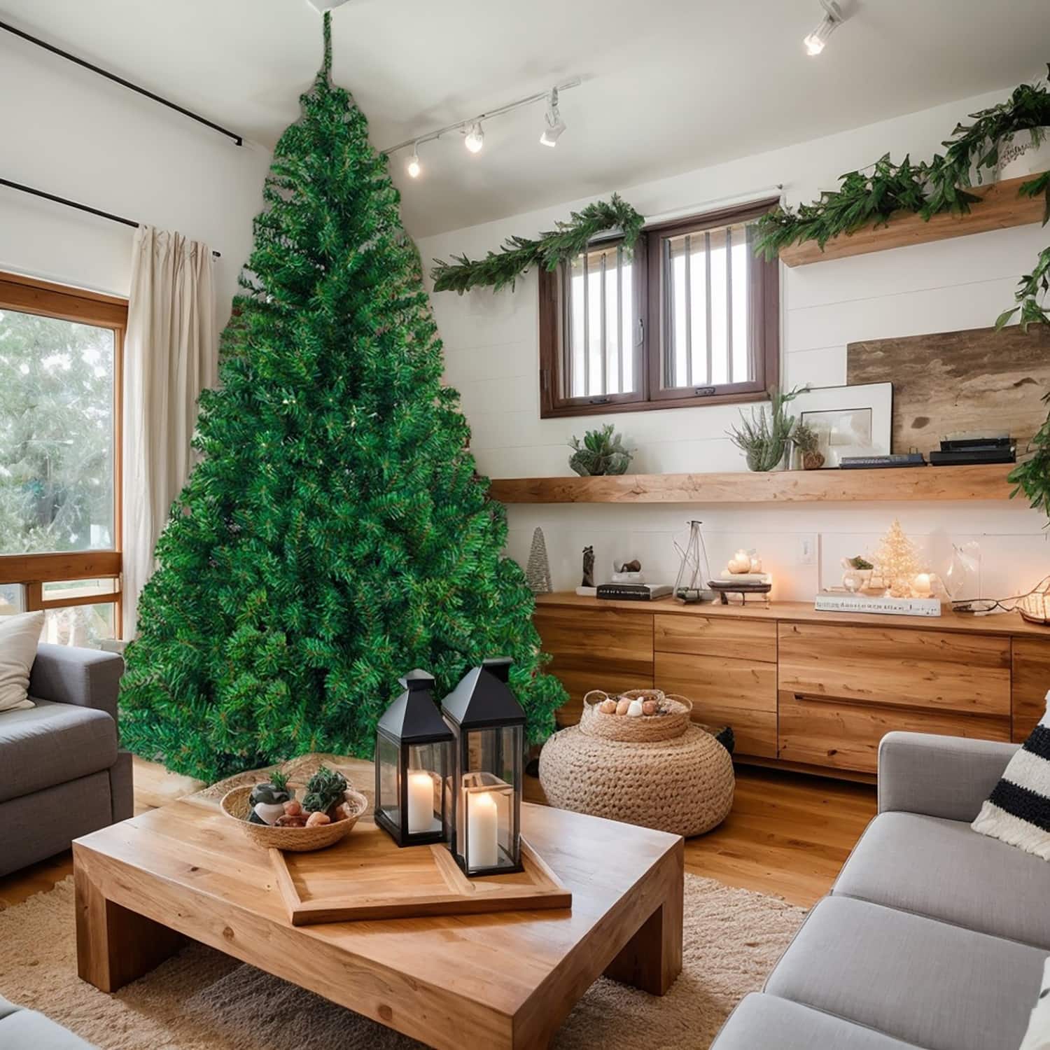 Resenkos - 5.5ft 850 Branch Christmas Tree - Green