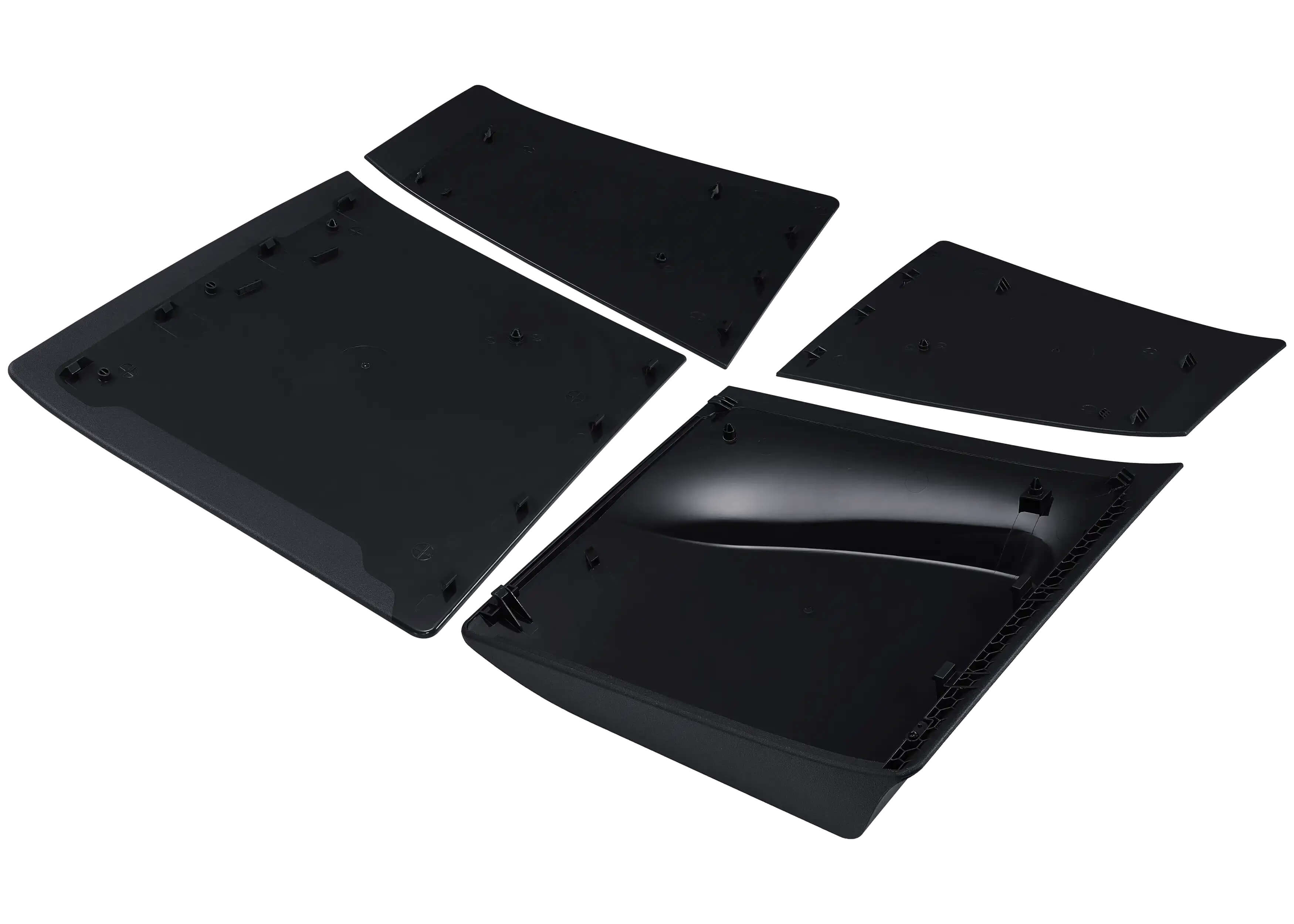 Alt View 2. MobileSentrix - Call of Duty: Black OPS Cold War Zombies - PlayStation 5 Slim Disc Edition Compatible Console Faceplate Covers - Black.