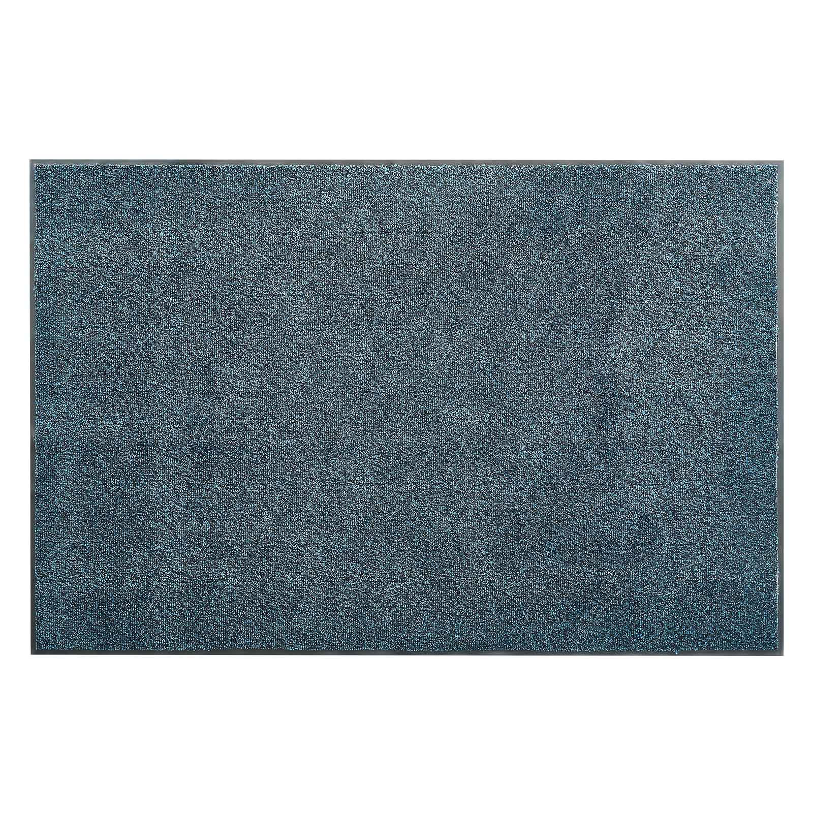 Front. VEVOR - Front Door Mat, 6 x 4 ft Commercial Floor Mat for Indoor and Outdoor, Industrial Entrance Carpet with PVC Backing - Slate Blue.