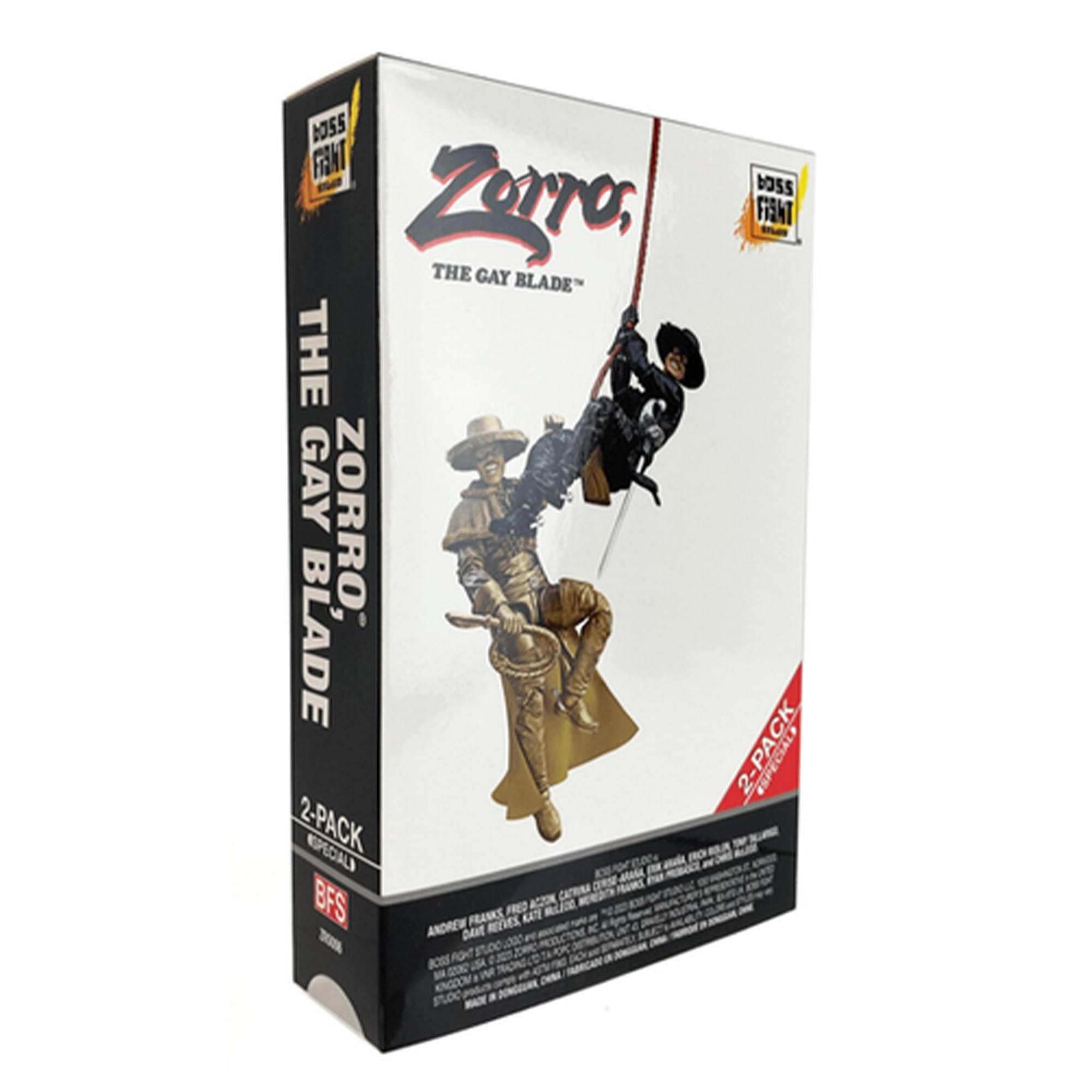 O55 FrMT boss Zoro, THE GAY BLADE THE GAY ZORRO, BLADE 2-PACK 2-PACK EPECALS BFS FRANKS MDS FRED KAY ANDREW DAat DA