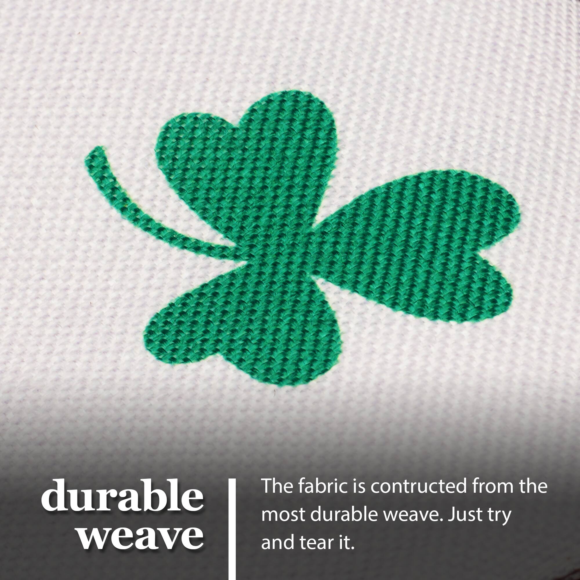 The fabric is constructed from the most durable weave. Just try and tear it.