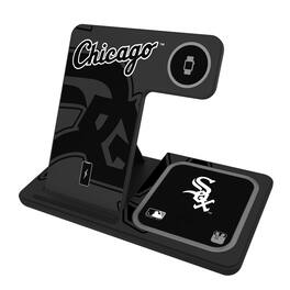 Keyscaper - Chicago White Sox 3-In-1 Wireless Charger - Multicolor