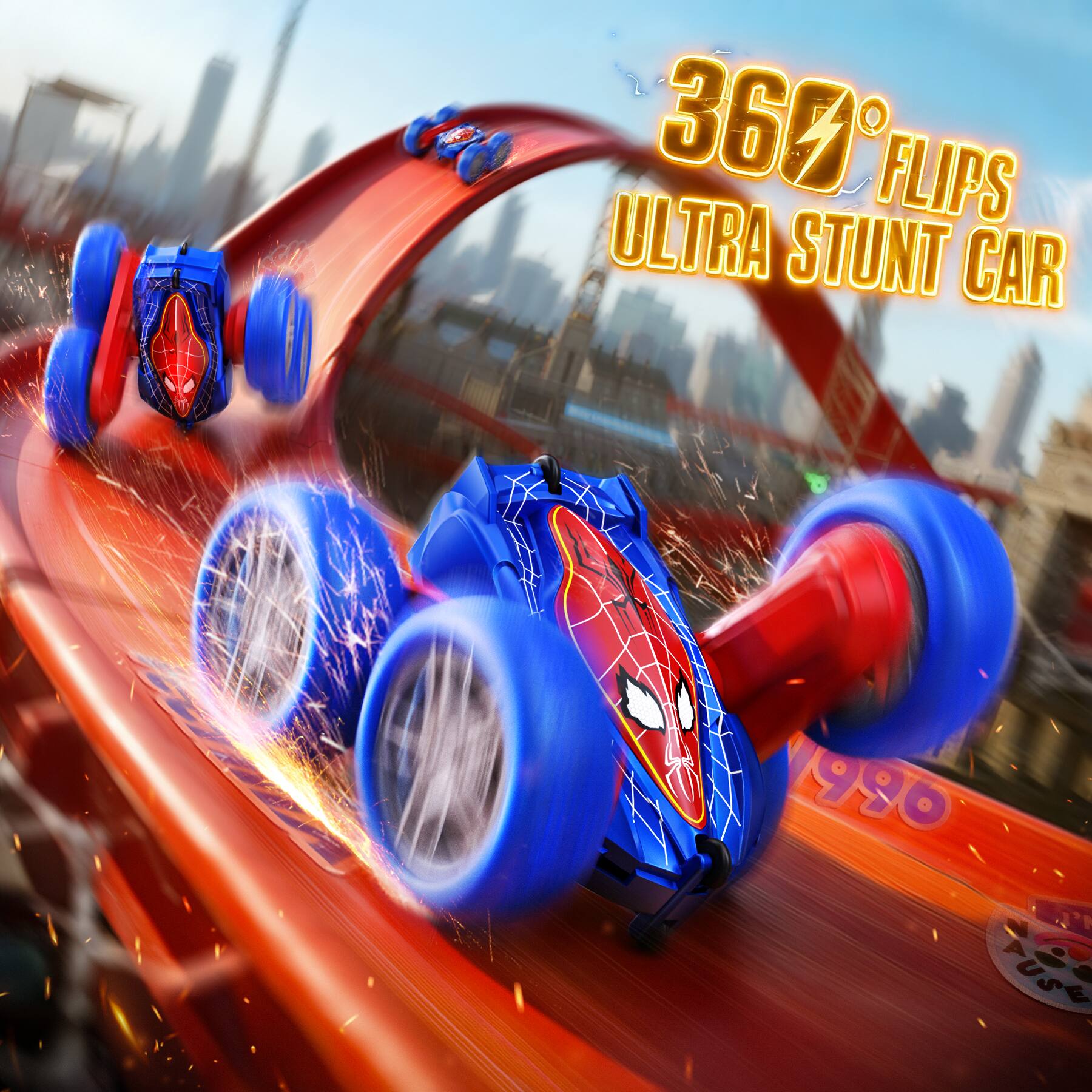 360° FLIPS ULTRA STUNT CAR