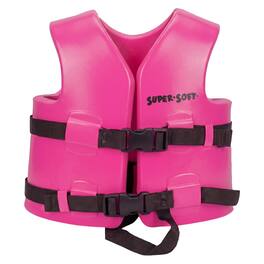 TRC Recreation - Super Soft Child Life Jacket Swim Vest, X Small - Flamingo Pink