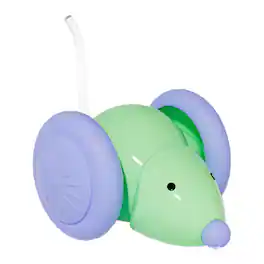 Cluzine - Interactive Cat Toy Mouse, Touch Activated with Obstacle Avoidance for Indoor Cats - Multicolor