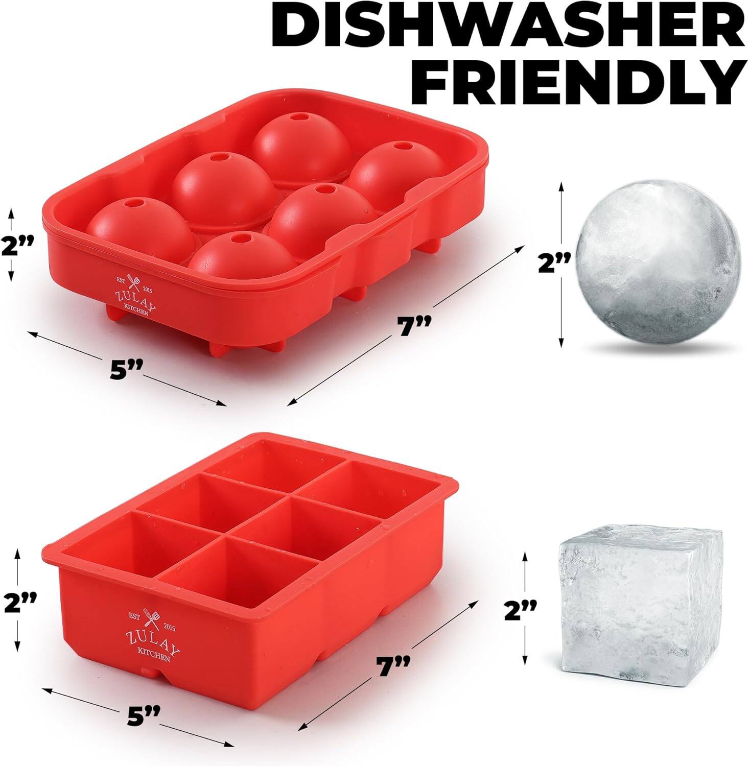 DISHWASHER FRIENDLY

2" x 5" x 7"  
ZULAY KITCHEN

2" x 5" x 7"  
ZULAY KITCHEN