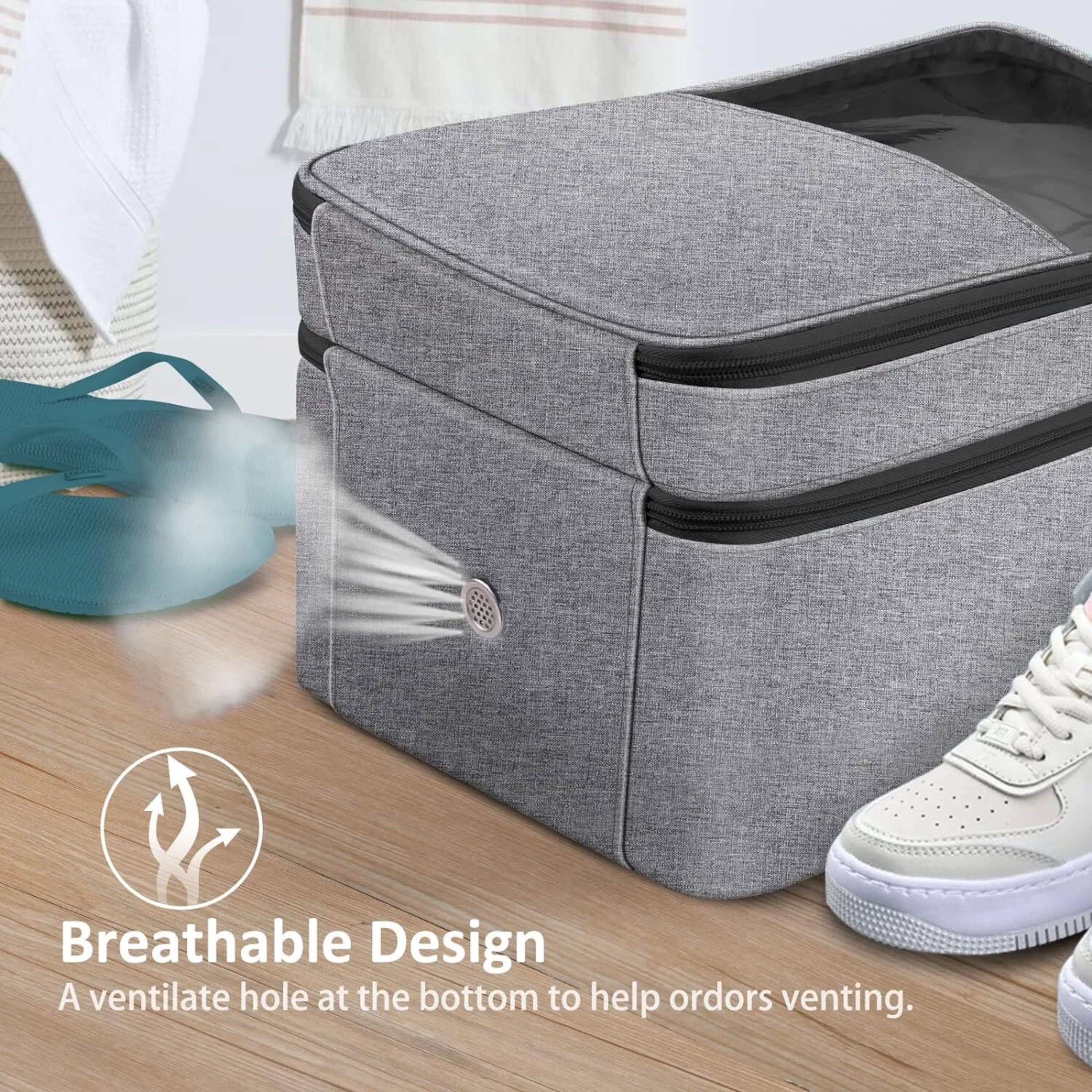 Breathable Design  
A ventilate hole at the bottom to help odors venting.