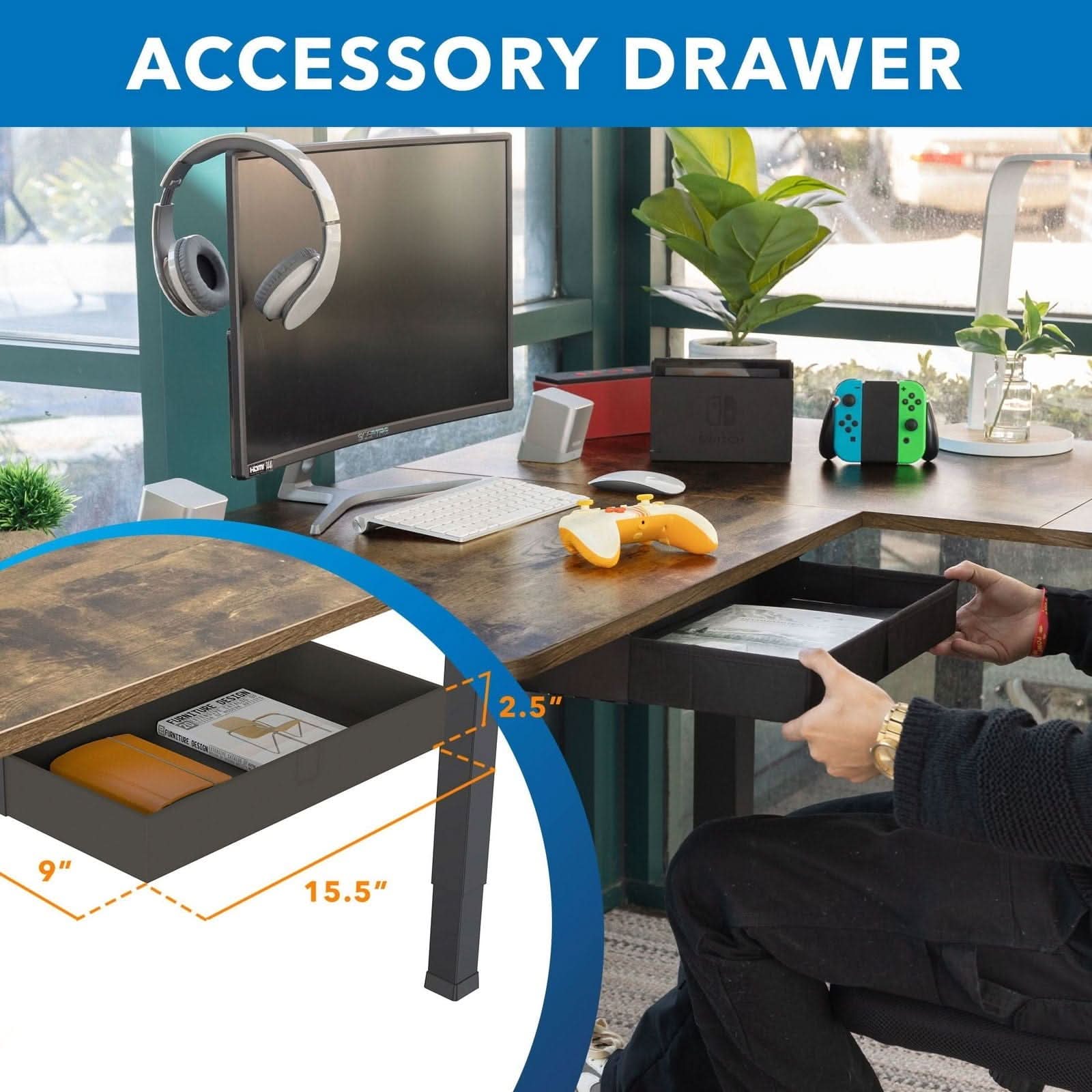 ACCESSORY DRAWER  
FB - M12  
RC SW  
2.5" 9" 15.5"
